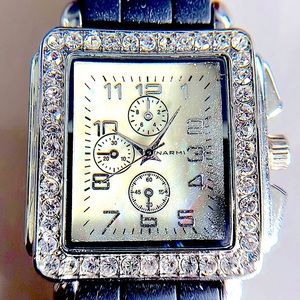 Narmi Ceramic Silicon Rhinestone Watch